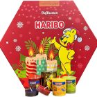 Haribo Adventskalender mit Votives Kerzen